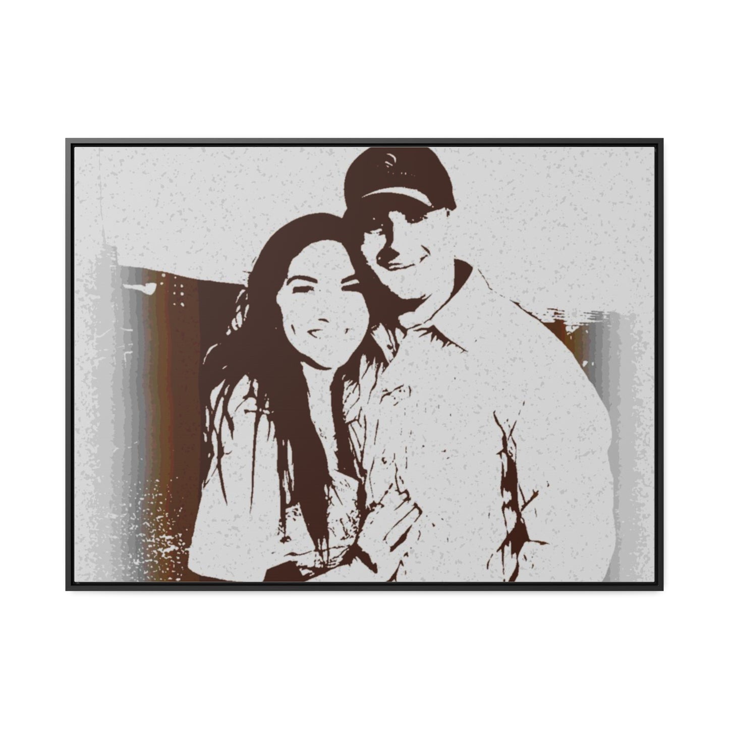 Gallery Canvas Wraps, Horizontal Frame ... "The Best Of Friends" ... Original Works ... December 2023 ... Central Idaho, USA.