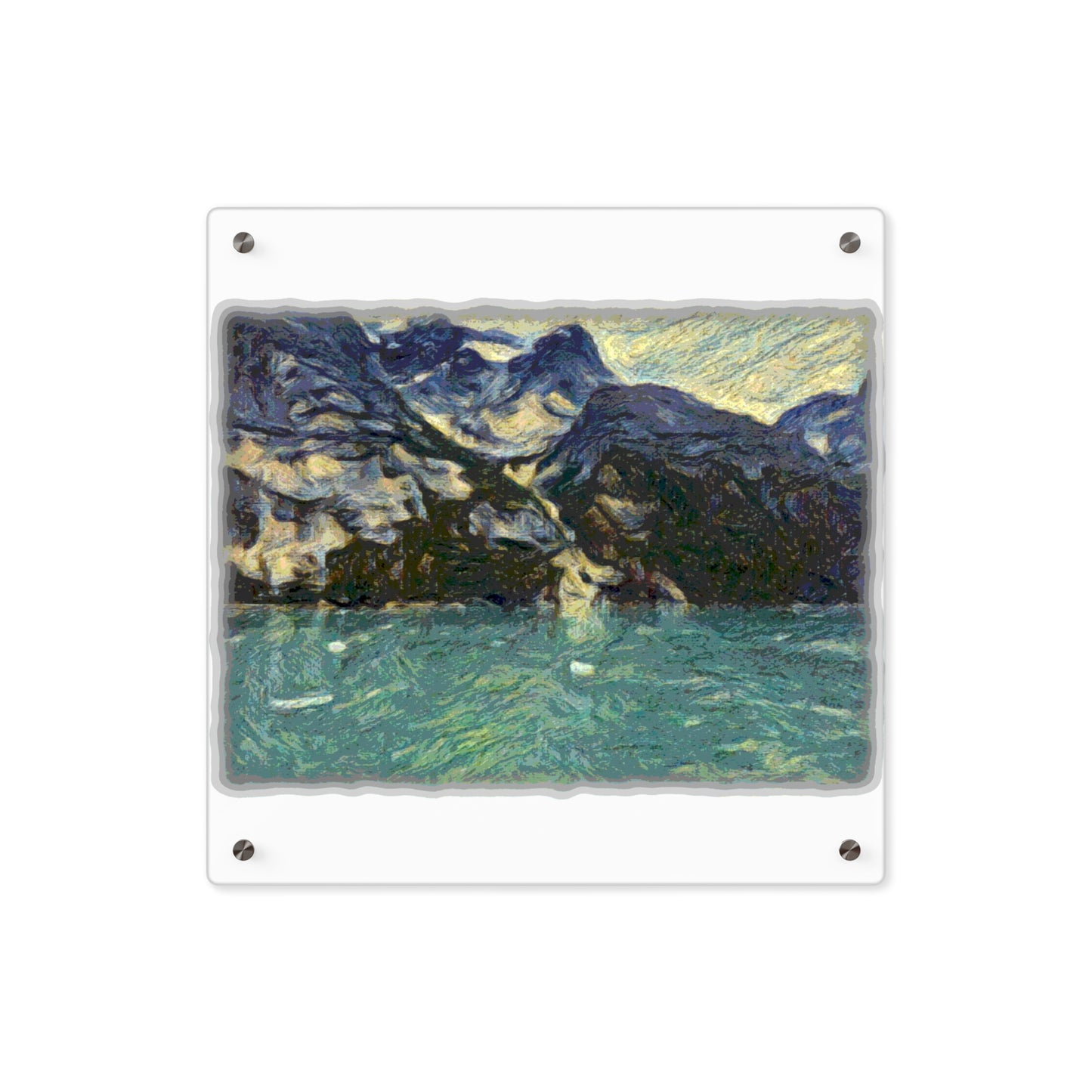 Acrylic Wall Art Panels ... Tracy Arm Fjord ... South Of Skagway, Alaska ... Summer: June 2024 ... Original Works ...