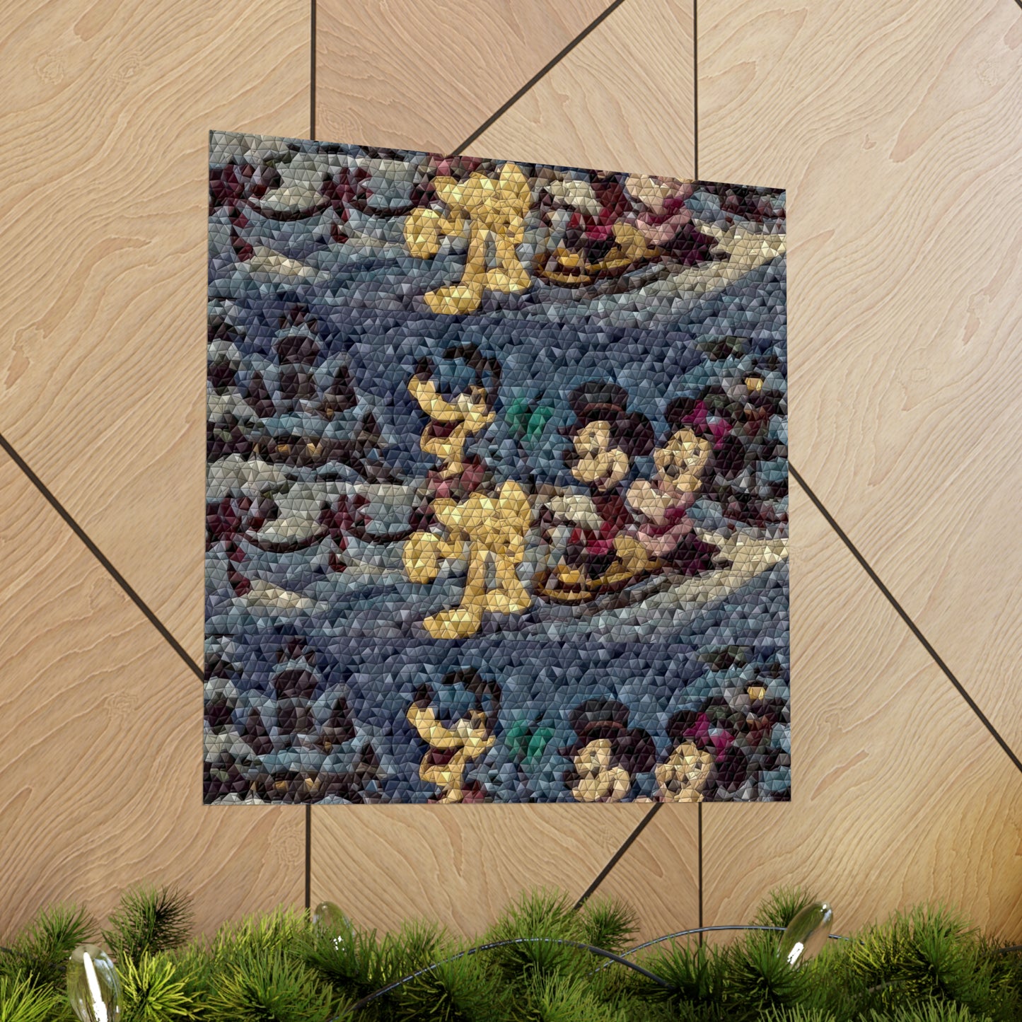 Matte Vertical Posters ... Mickey_N_Minnie Mouse & Pluto ... "A Winter Sleigh Ride" ... Original Works. Winter 2023 ...