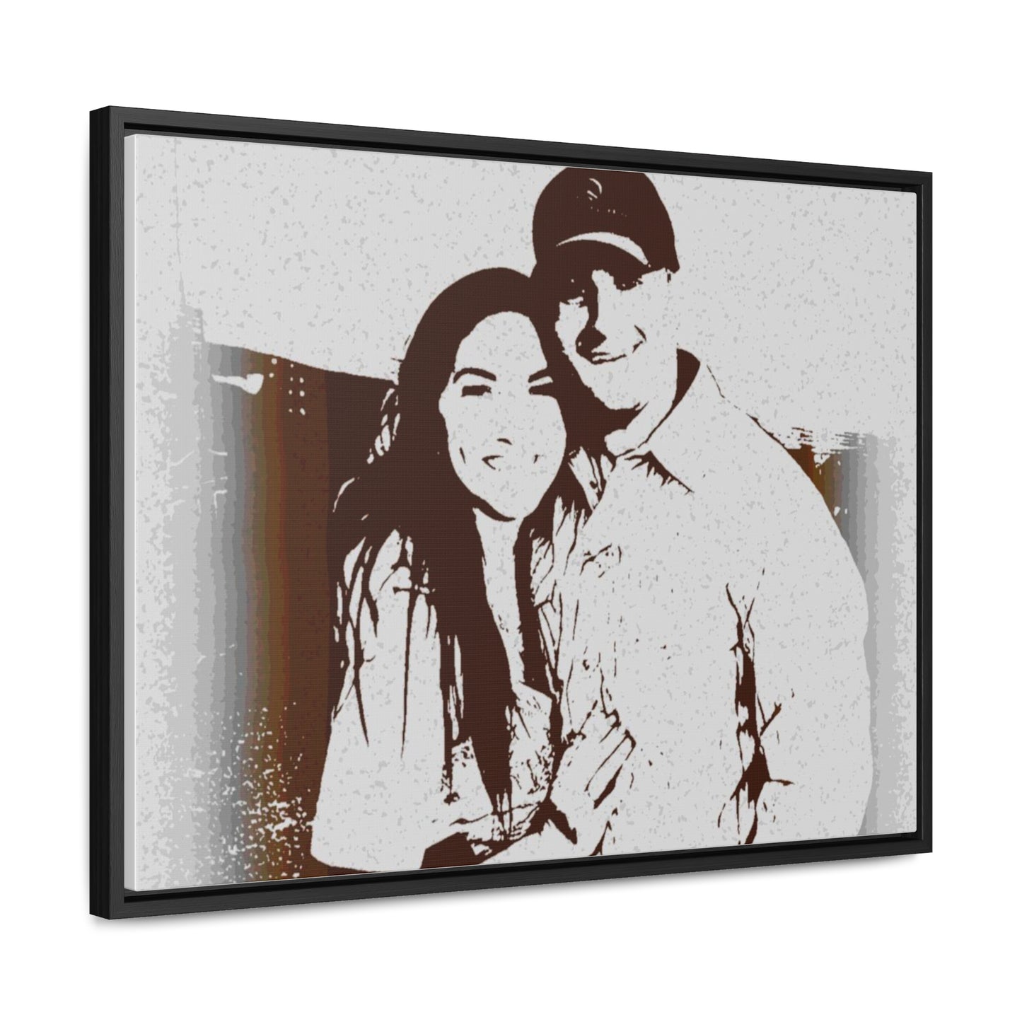 Gallery Canvas Wraps, Horizontal Frame ... "The Best Of Friends" ... Original Works ... December 2023 ... Central Idaho, USA.