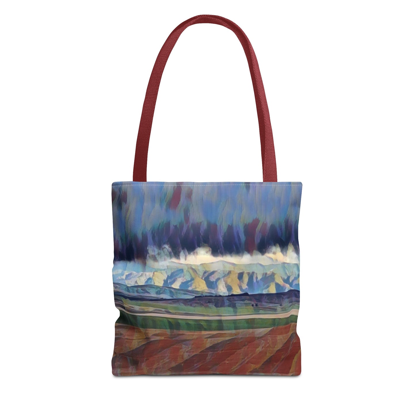 Tote Bag (AOP) ... On-The-Prairie .. "The Storm Is Brewing" ... Central Idaho: November 2023 ... Original Works ...