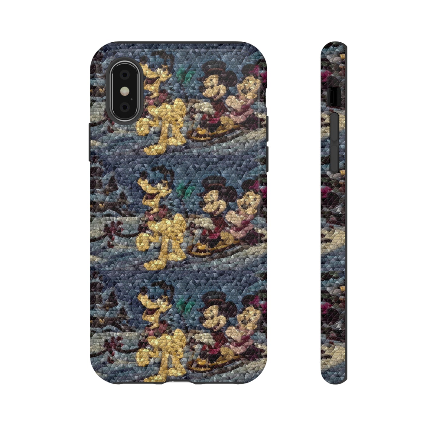 Tough Cases ... Mickey_N_Minnie Mouse & Pluto ... "A Winter Sleigh Ride" ... Original Works. Winter 2023 ...