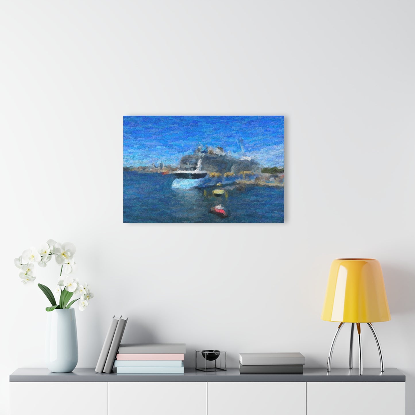 Acrylic Prints (French Cleat Hanging) ... Into Vancouver Harbor We Arrive: Celebrity Edge-Cruise ... Vancouver, British Columbia ... June 2024 ... Original Works