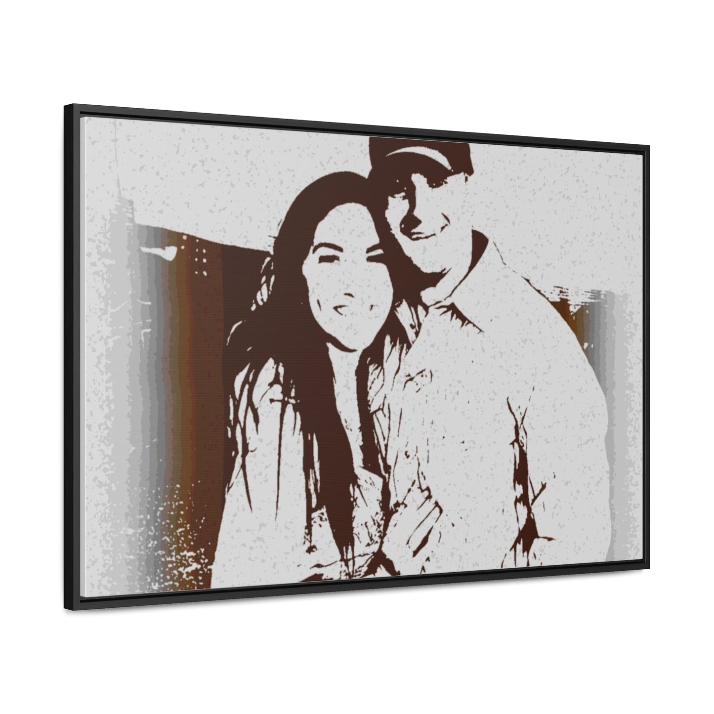 Gallery Canvas Wraps, Horizontal Frame ... "The Best Of Friends" ... Original Works ... December 2023 ... Central Idaho, USA.