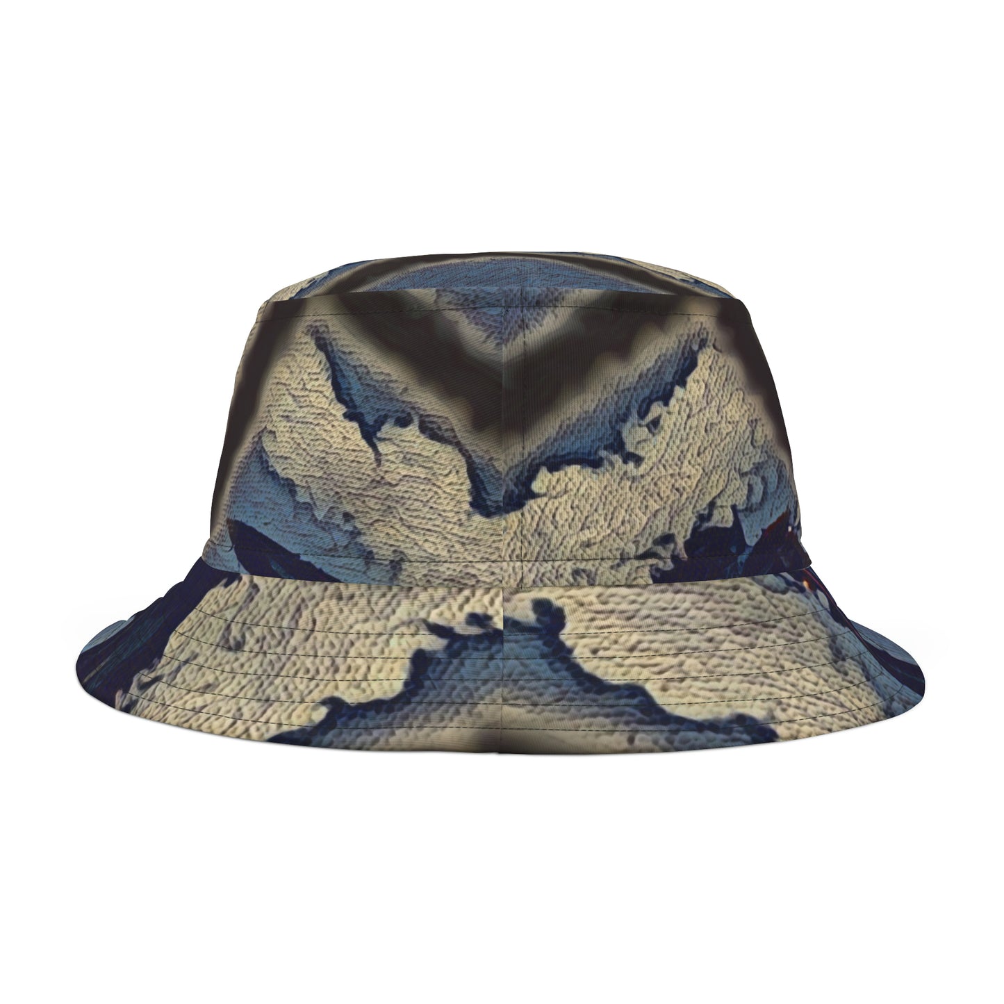 Bucket Hat (AOP) ... US Navy Blue Angels Flight-Demonstration Team ... "The Thrill ... The Roar ... The Excitement" ... Original Works ...