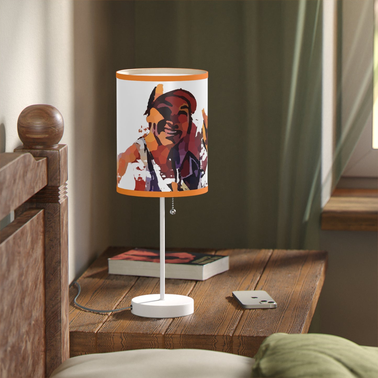 Lamp on a Stand, US|CA plug ... "The Best Of Friends" ... Original Works ... December 2023 ... Central Idaho, USA.