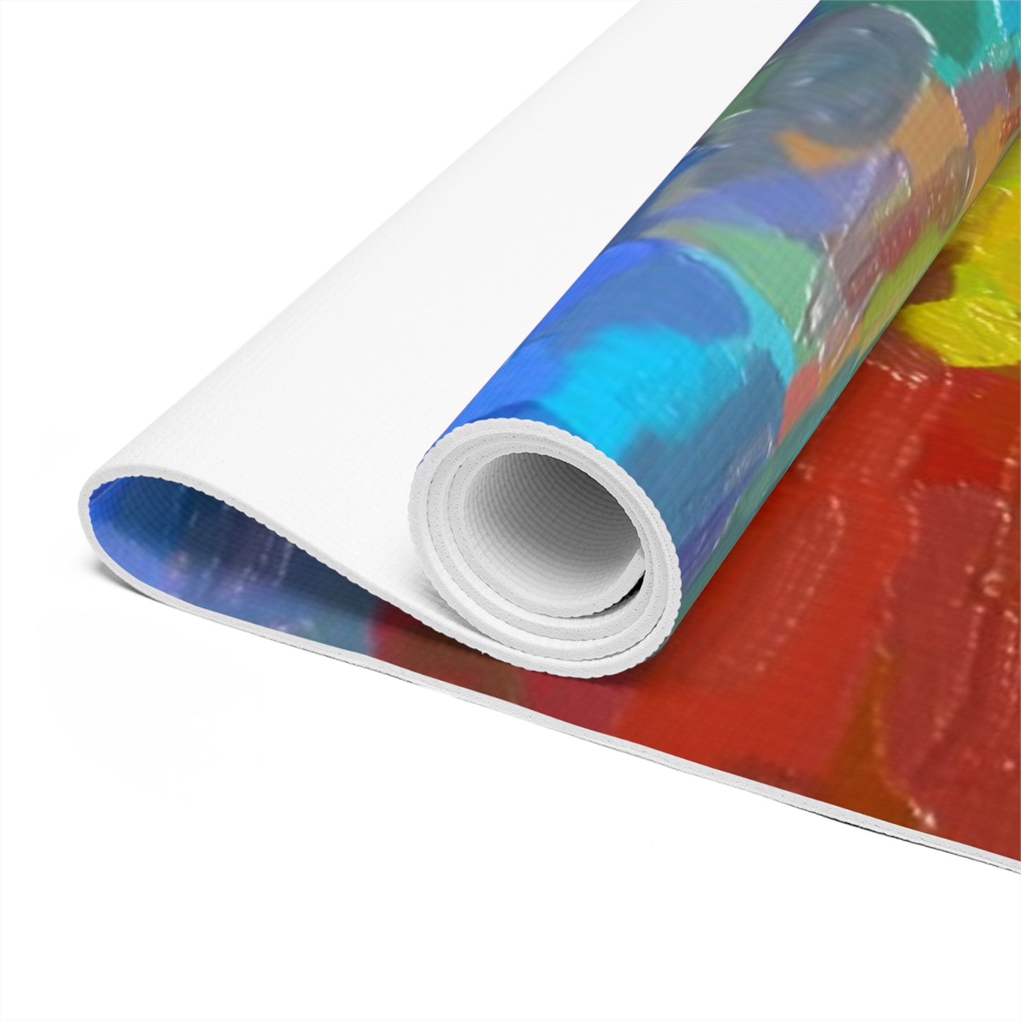 Foam Yoga Mat ... On-The-Prairie .. "The Storm Is Brewing" ... Central Idaho: November 2023 ... Original Works  ...
