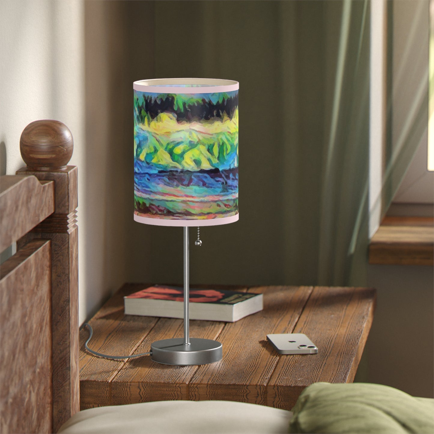 Lamp on a Stand, US|CA plug ...  On-The-Prairie .. "The Storm Is Brewing" ... Central Idaho: November 2023 ... Original Works ...