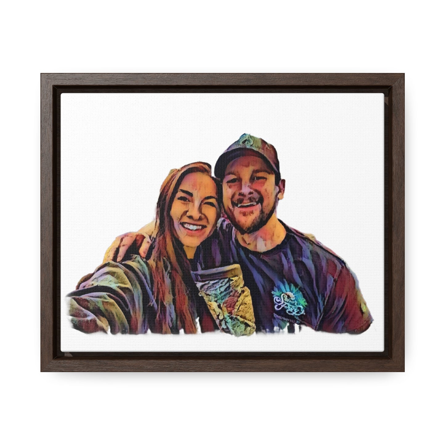 Gallery Canvas Wraps, Horizontal Frame ... "The Best Of Friends" ... Original Works ... December 2023 ... Central Idaho, USA.