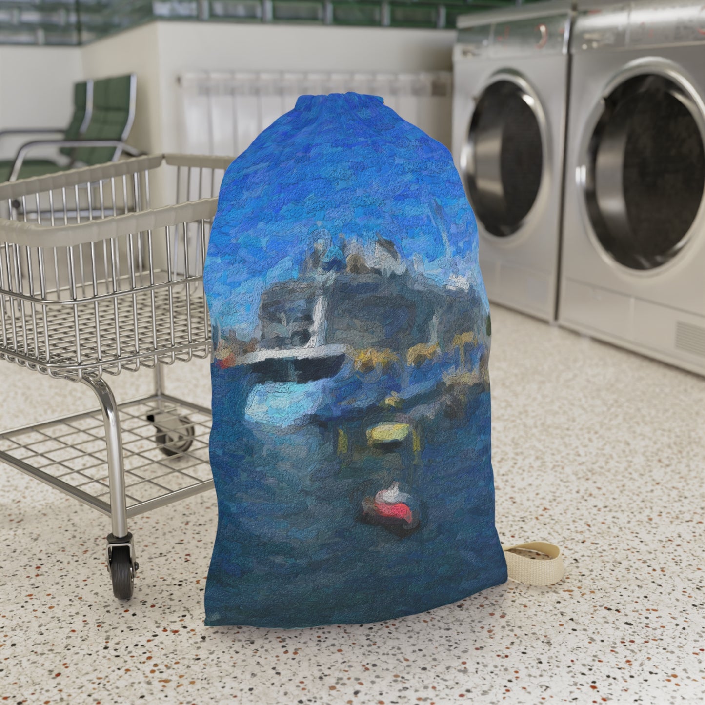 Laundry Bag ... Into Vancouver Harbor We Arrive: Celebrity Edge-Cruise ... Vancouver, British Columbia ... June 2024 ... Original Works