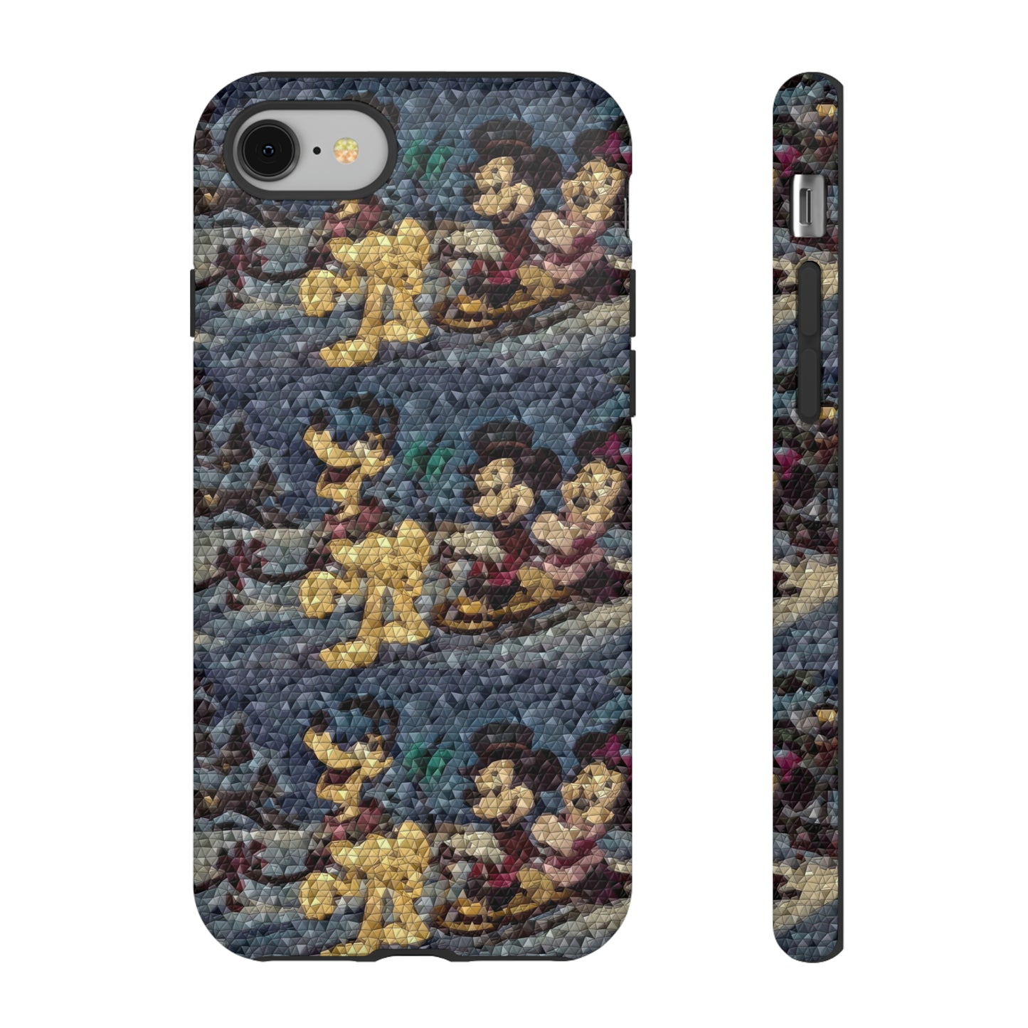 Tough Cases ... Mickey_N_Minnie Mouse & Pluto ... "A Winter Sleigh Ride" ... Original Works. Winter 2023 ...