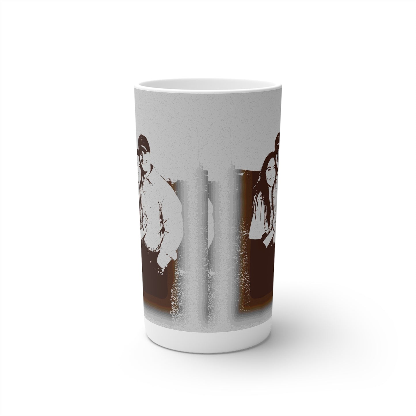 Conical Coffee Mugs (3oz, 8oz, 12oz) ... "The Best Of Friends" ... Original Works ... December 2023 ... Central Idaho, USA.