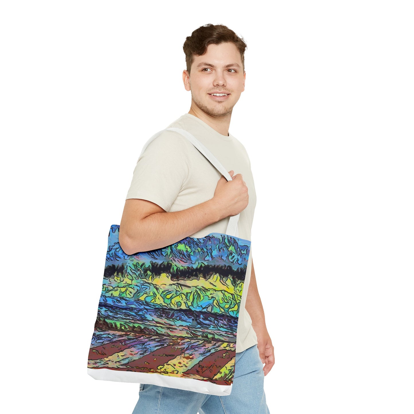 Tote Bag (AOP) ... On-The-Prairie .. "The Storm Is Brewing" ... Central Idaho: November 2023 ... Original Works ...