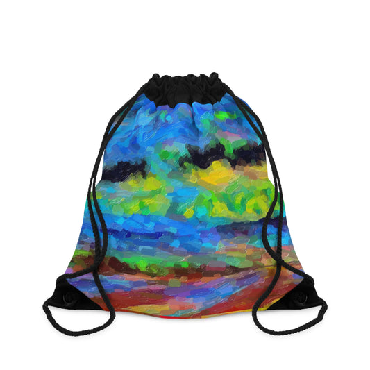 Drawstring Bag ... On-The-Prairie .. "The Storm Is Brewing" ... Central Idaho: November 2023 ... Original Works  ...