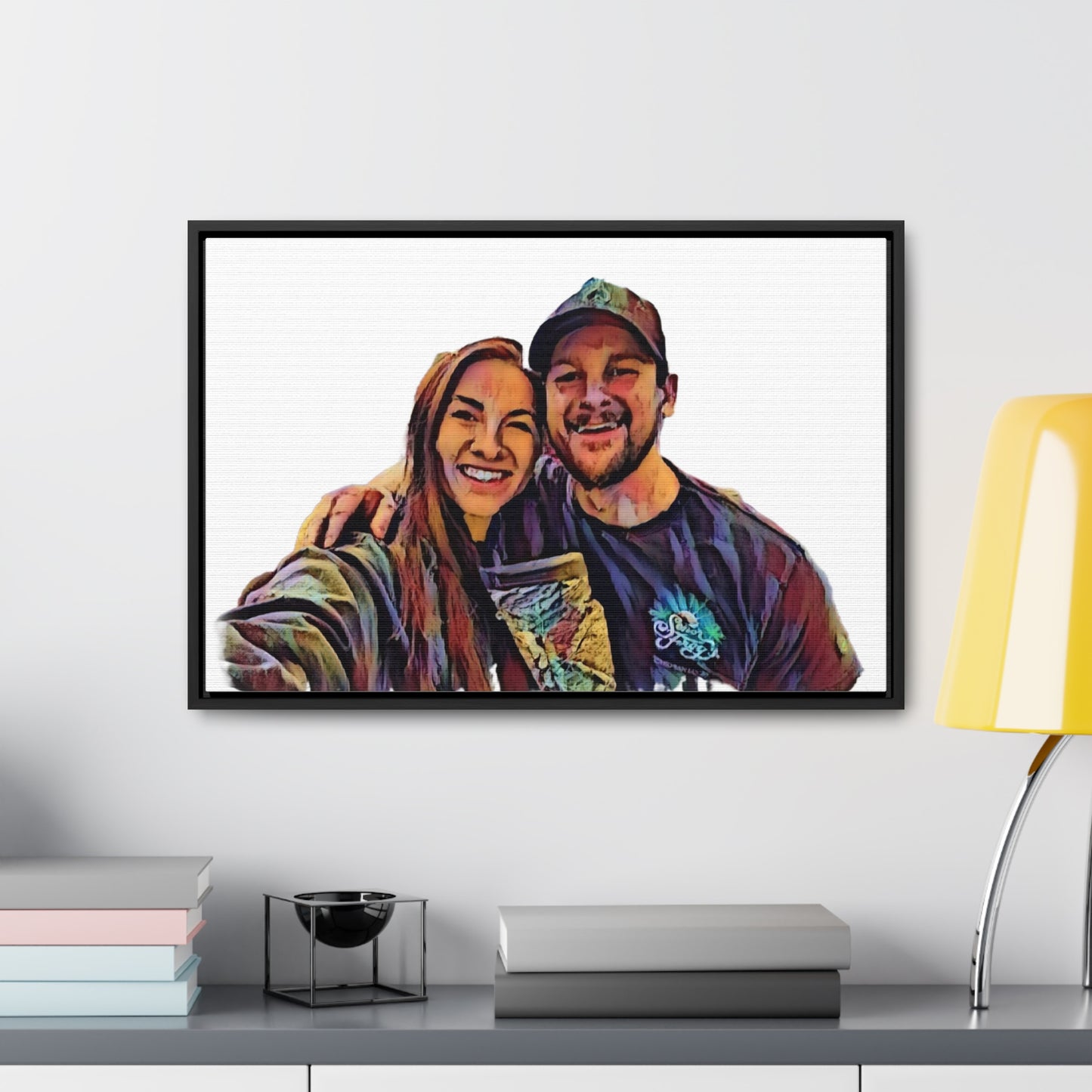 Gallery Canvas Wraps, Horizontal Frame ... "The Best Of Friends" ... Original Works ... December 2023 ... Central Idaho, USA.