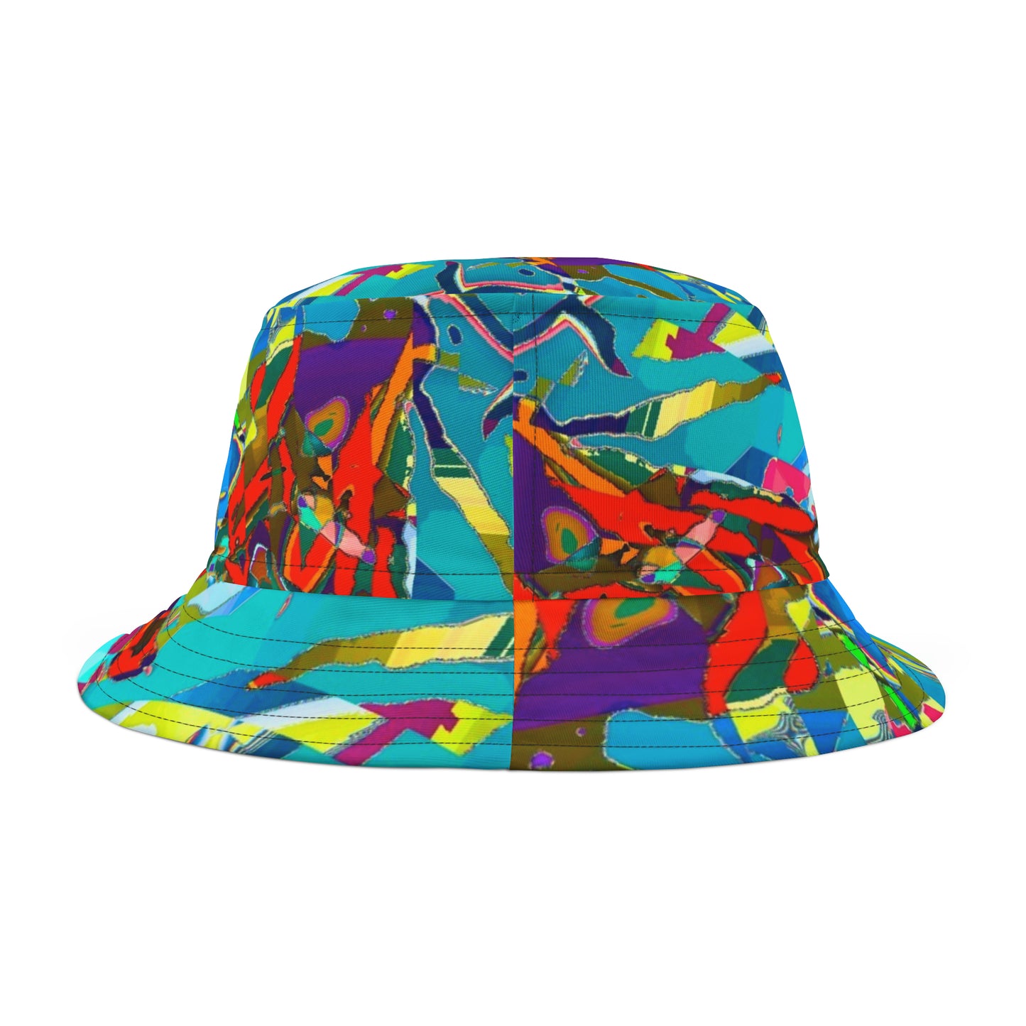 Bucket Hat (AOP) ... Hmnnn ... "A Wonderful Carnival Of Colors!" ... The Colors Of Summer ... Original Works ...