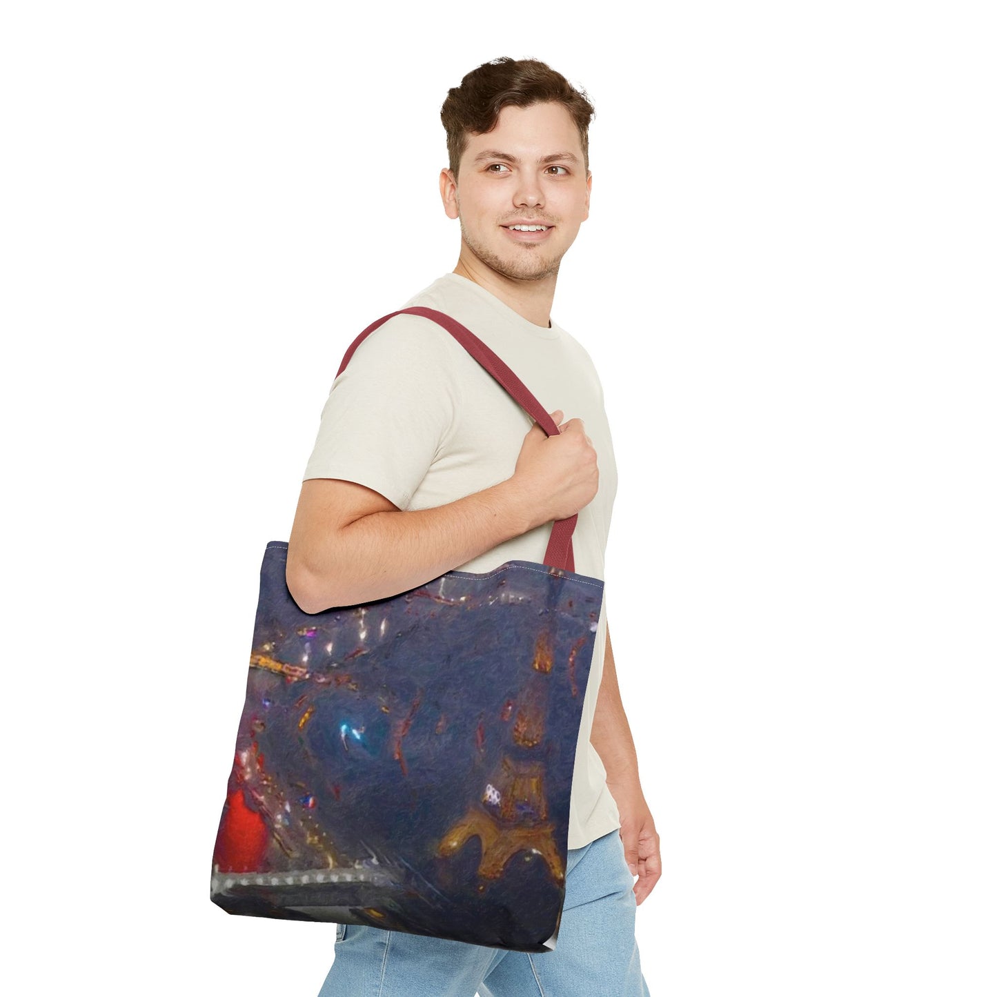 Tote Bag (AOP) ... "Jeux Olympiques de Paris" ... Paris_2024 ... 'Cérémonies d'ouverture' ... Juliet 2024 ... Original Works ...