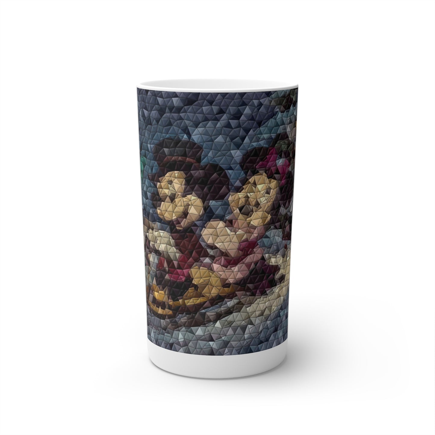 Conical Coffee Mugs (3oz, 8oz, 12oz) ... Mickey_N_Minnie Mouse & Pluto ... "A Winter Sleigh Ride" ... Original Works. Winter 2023 ...