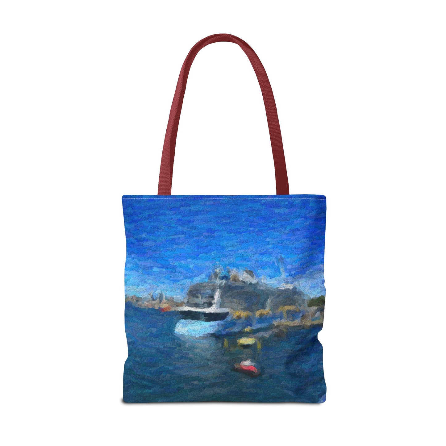 Tote Bag (AOP) ... Into Vancouver Harbor We Arrive: Celebrity Edge-Cruise ... Vancouver, British Columbia ... June 2024 ... Original Works