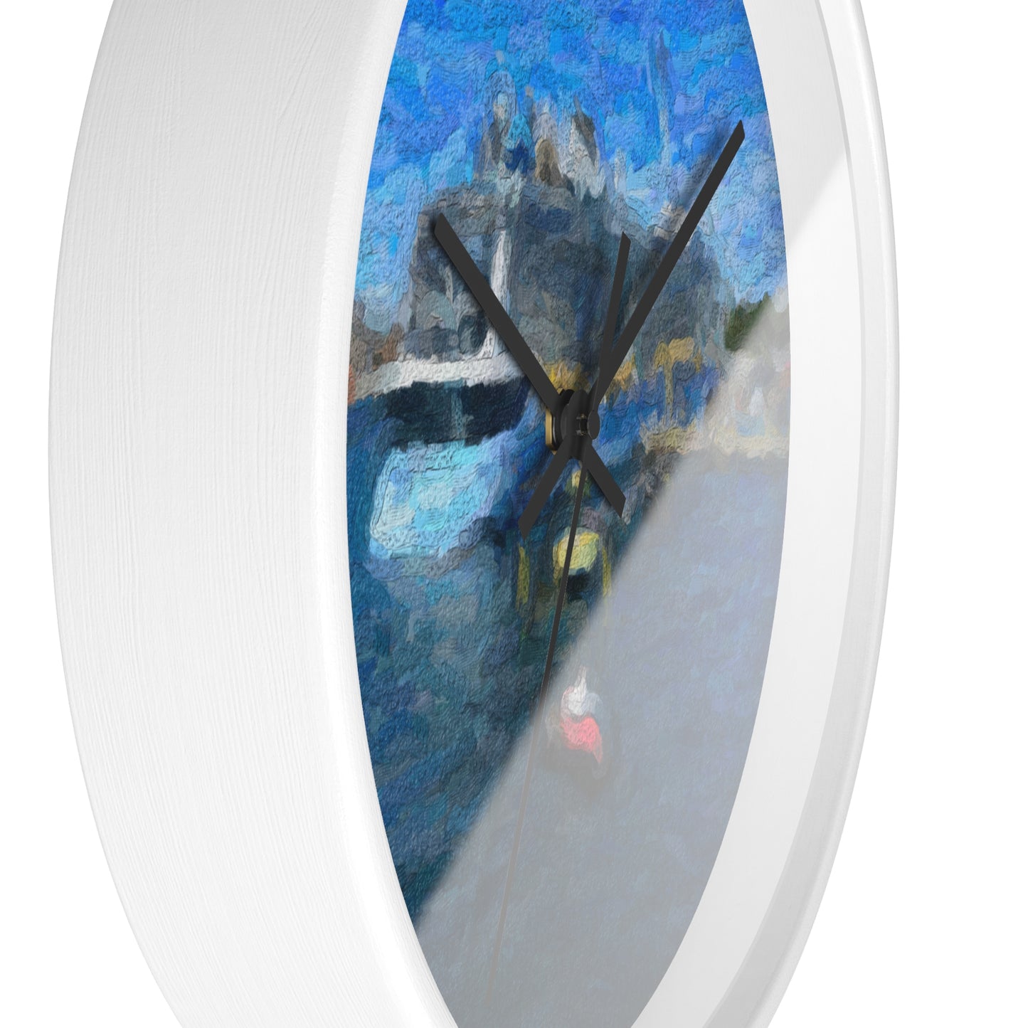 Wall Clock ... Into Vancouver Harbor We Arrive: Celebrity Edge-Cruise ... Vancouver, British Columbia ... June 2024 ... Original Works