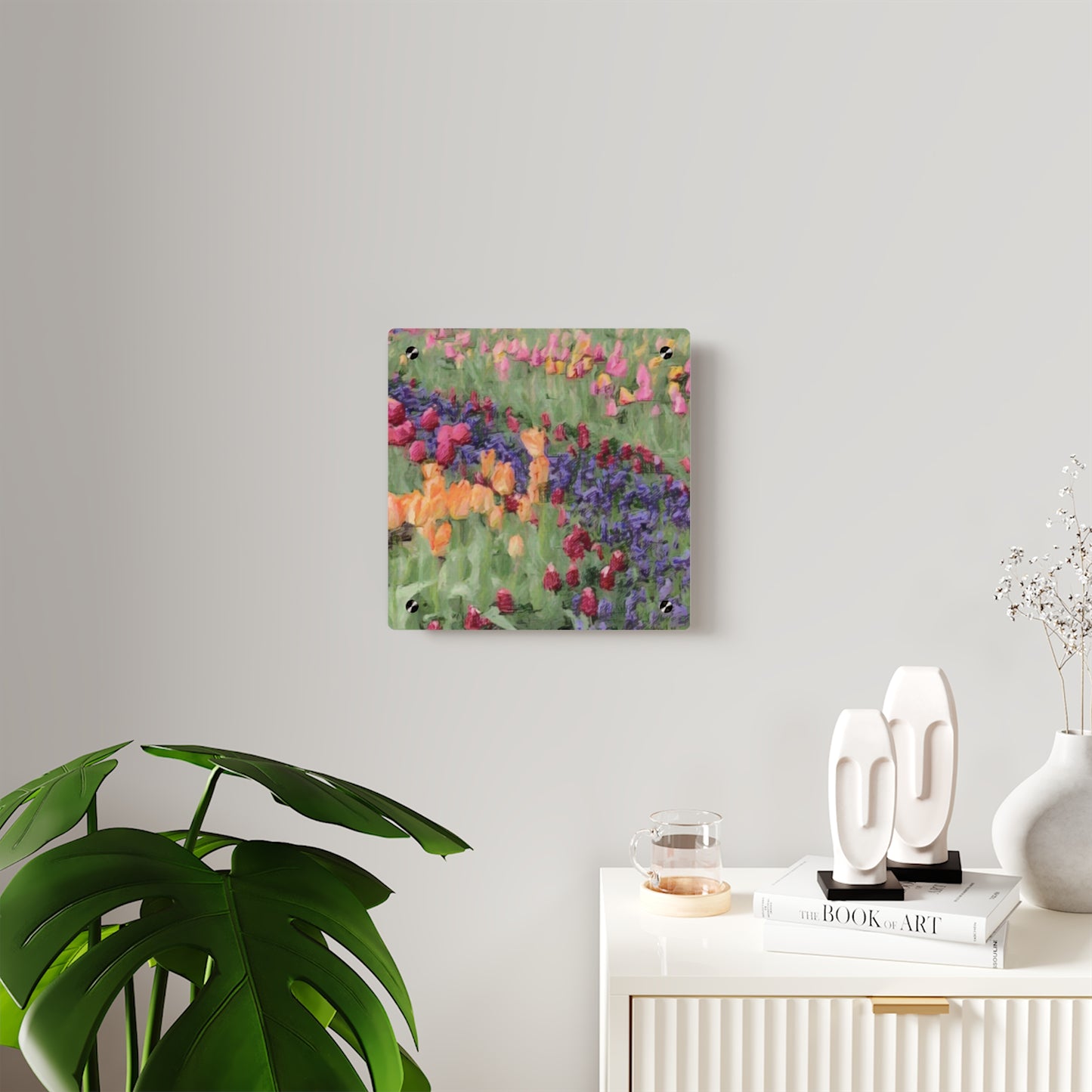 Acrylic Wall Art Panels ... Skagit Valley Tulips ... Skagit Valley, Washington ... Family Archives ... Original Works ... Circa 1980's ...
