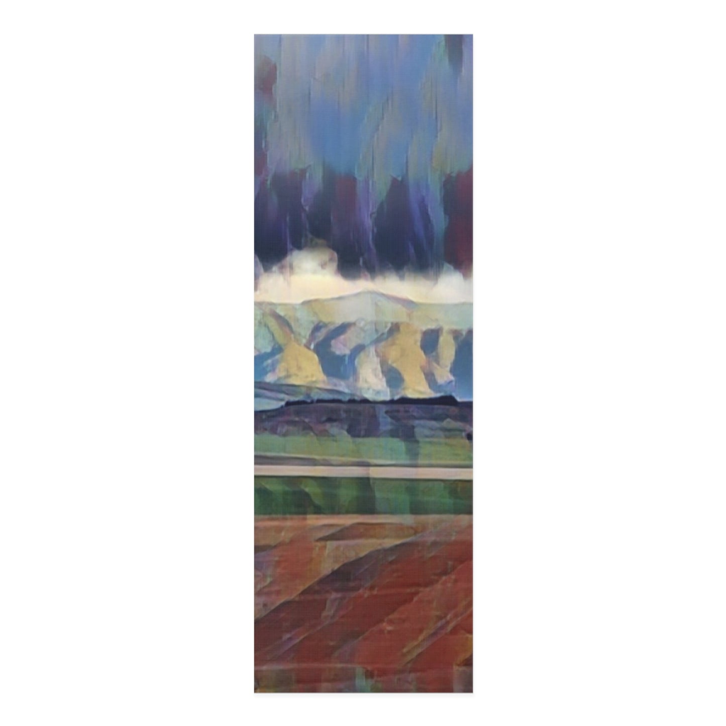 Foam Yoga Mat ... On-The-Prairie .. "The Storm Is Brewing" ... Central Idaho: November 2023 ... Original Works  ...