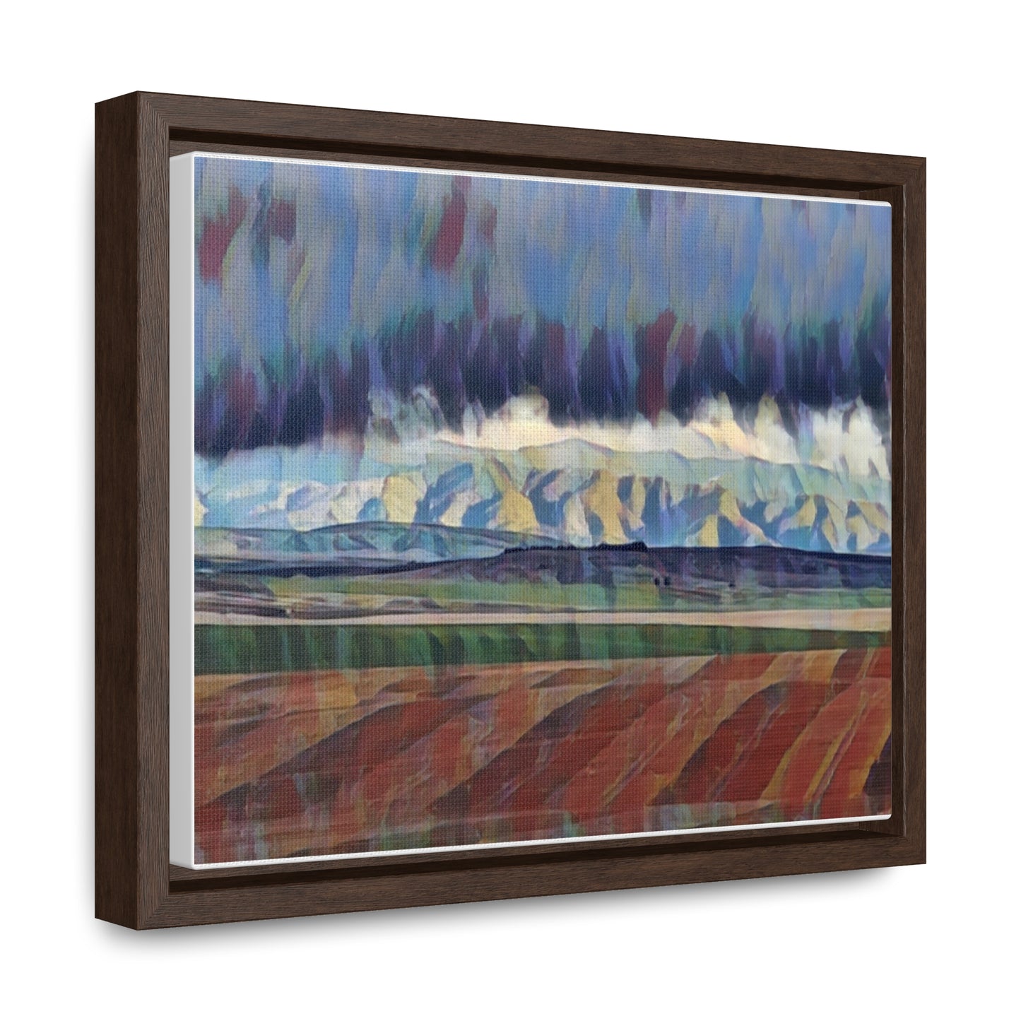Gallery Canvas Wraps, Horizontal Frame ... On-The-Prairie .. "The Storm Is Brewing" ... Central Idaho: November 2023 ... Original Works ...