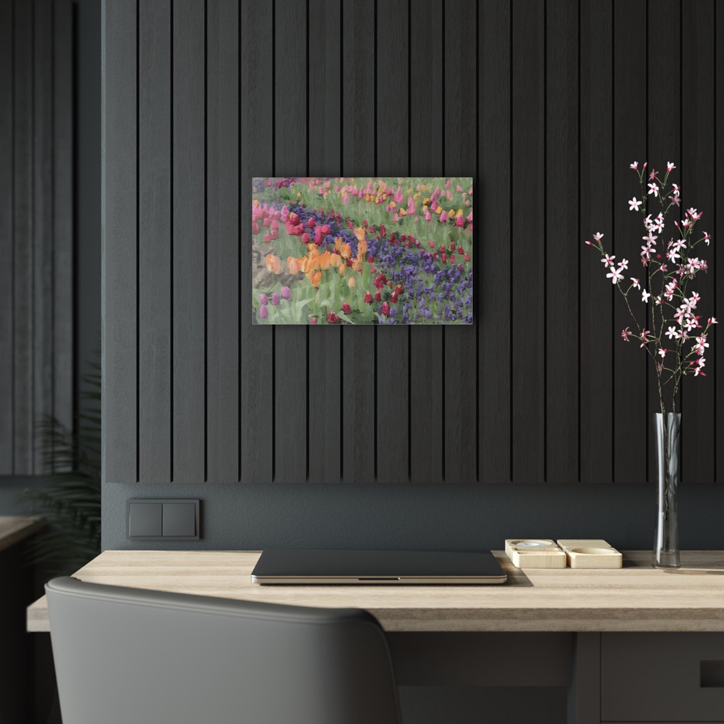 Acrylic Prints ... Skagit Valley Tulips ... Skagit Valley, Washington ... Family Archives ... Original Works ... Circa 1980's ...