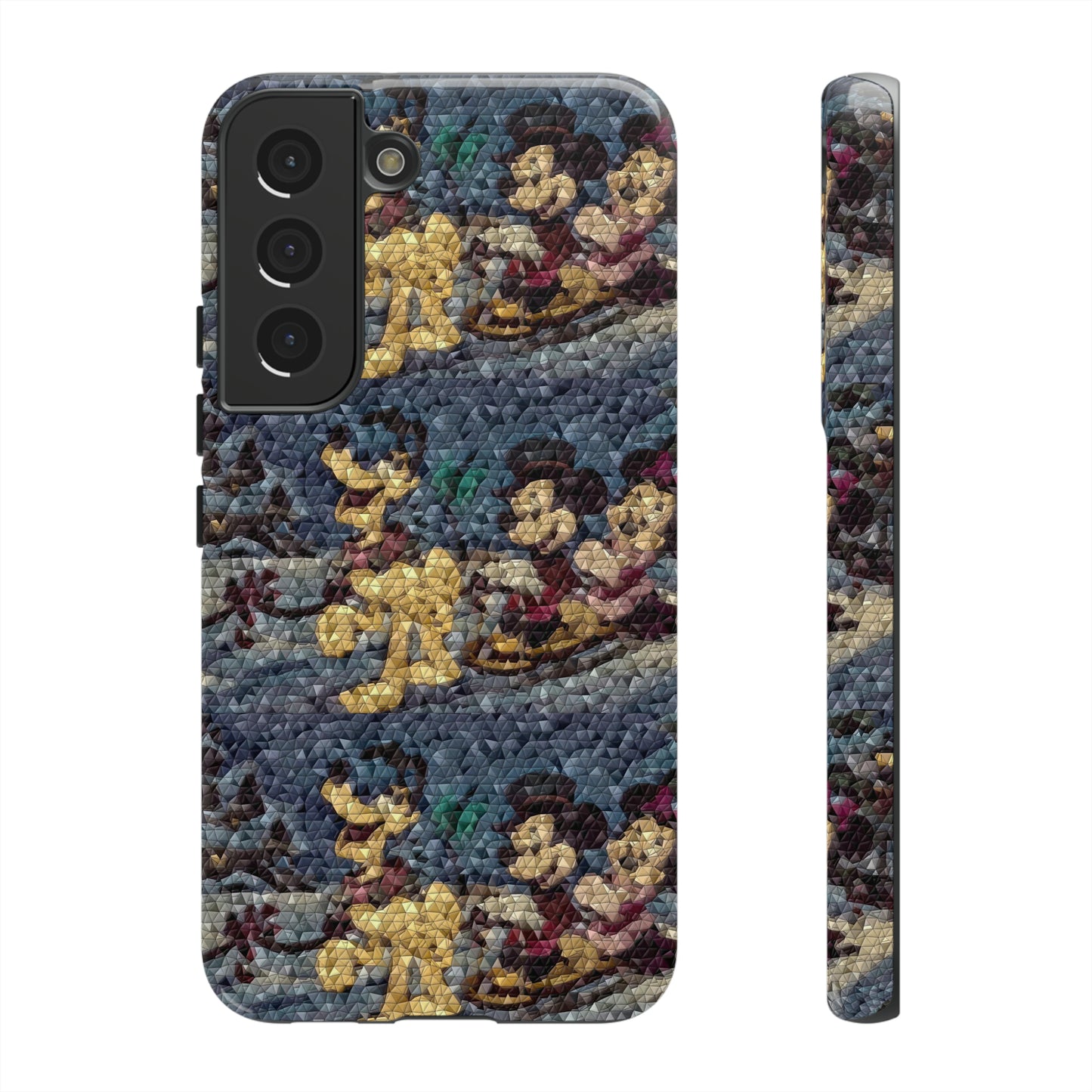 Tough Cases ... Mickey_N_Minnie Mouse & Pluto ... "A Winter Sleigh Ride" ... Original Works. Winter 2023 ...