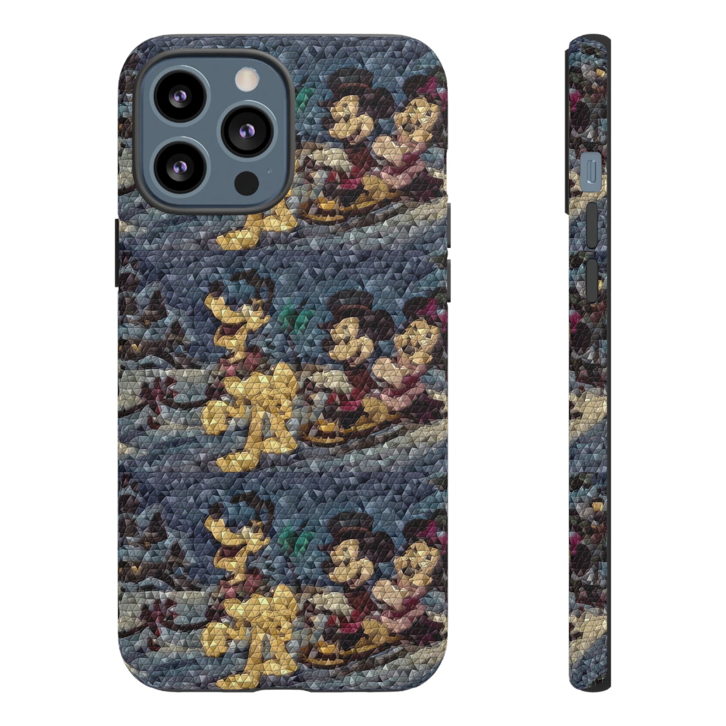 Tough Cases ... Mickey_N_Minnie Mouse & Pluto ... "A Winter Sleigh Ride" ... Original Works. Winter 2023 ...