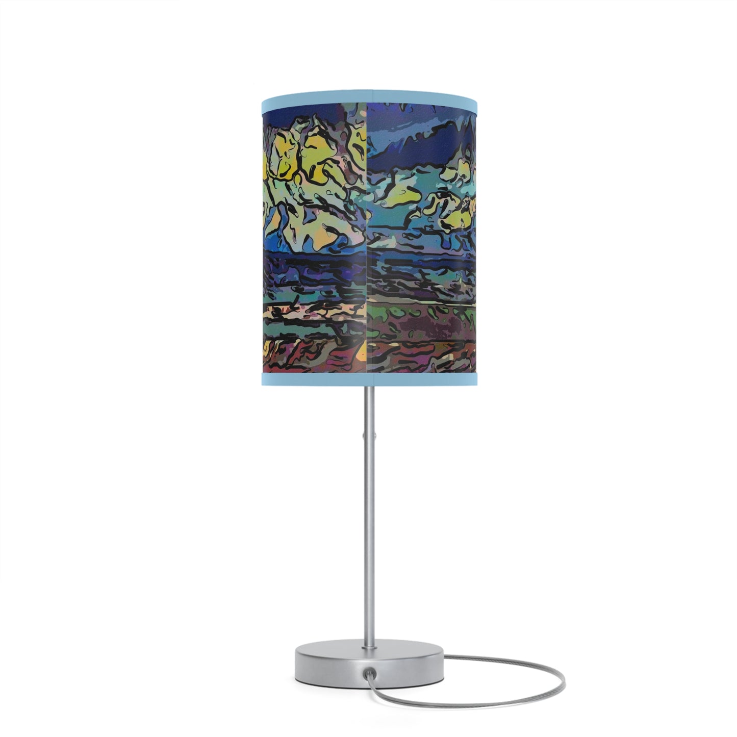 Lamp on a Stand, US|CA plug ...  On-The-Prairie .. "The Storm Is Brewing" ... Central Idaho: November 2023 ... Original Works ...
