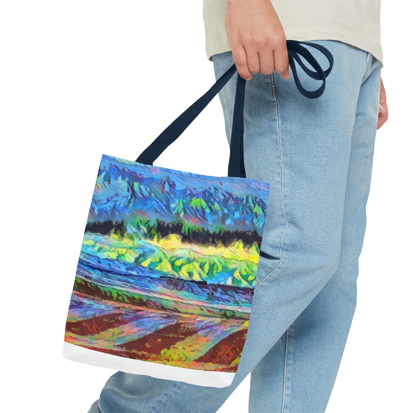 Tote Bag (AOP) ... On-The-Prairie .. "The Storm Is Brewing" ... Central Idaho: November 2023 ... Original Works ...