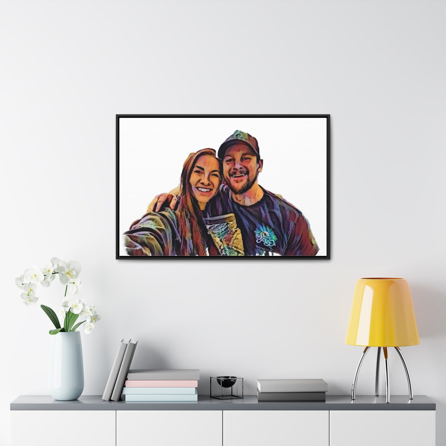 Gallery Canvas Wraps, Horizontal Frame ... "The Best Of Friends" ... Original Works ... December 2023 ... Central Idaho, USA.