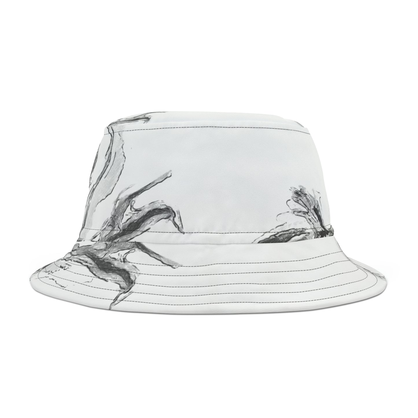 Bucket Hat (AOP) ... The Joy Of Black & White ... "Old School Burlesque ... A La Paris Mes Amis ... " ... Original Works ...