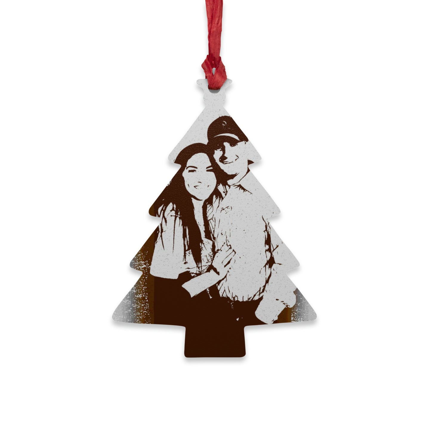 Wooden Ornaments ... "The Best Of Friends" ... Original Works ... December 2023 ... Central Idaho, USA.