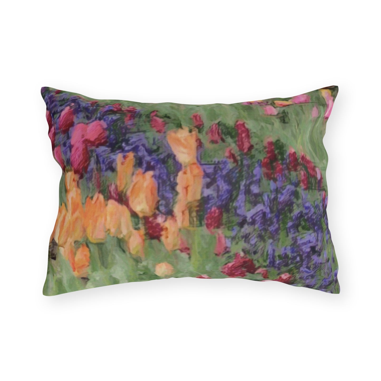 Outdoor Pillows ... Skagit Valley Tulips ... Skagit Valley, Washington ... Family Archives ... Original Works ... Circa 1980's ...