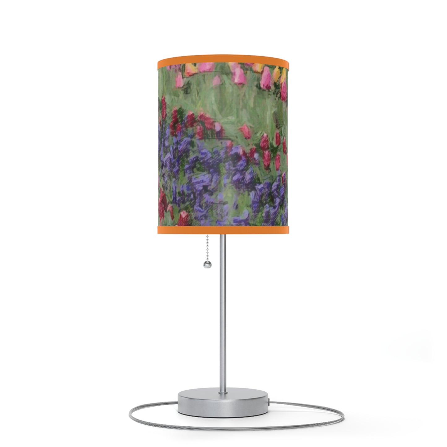 Lamp on a Stand, US|CA plug ... Skagit Valley Tulips ... Skagit Valley, Washington ... Family Archives ... Original Works ... Circa 1980's ...