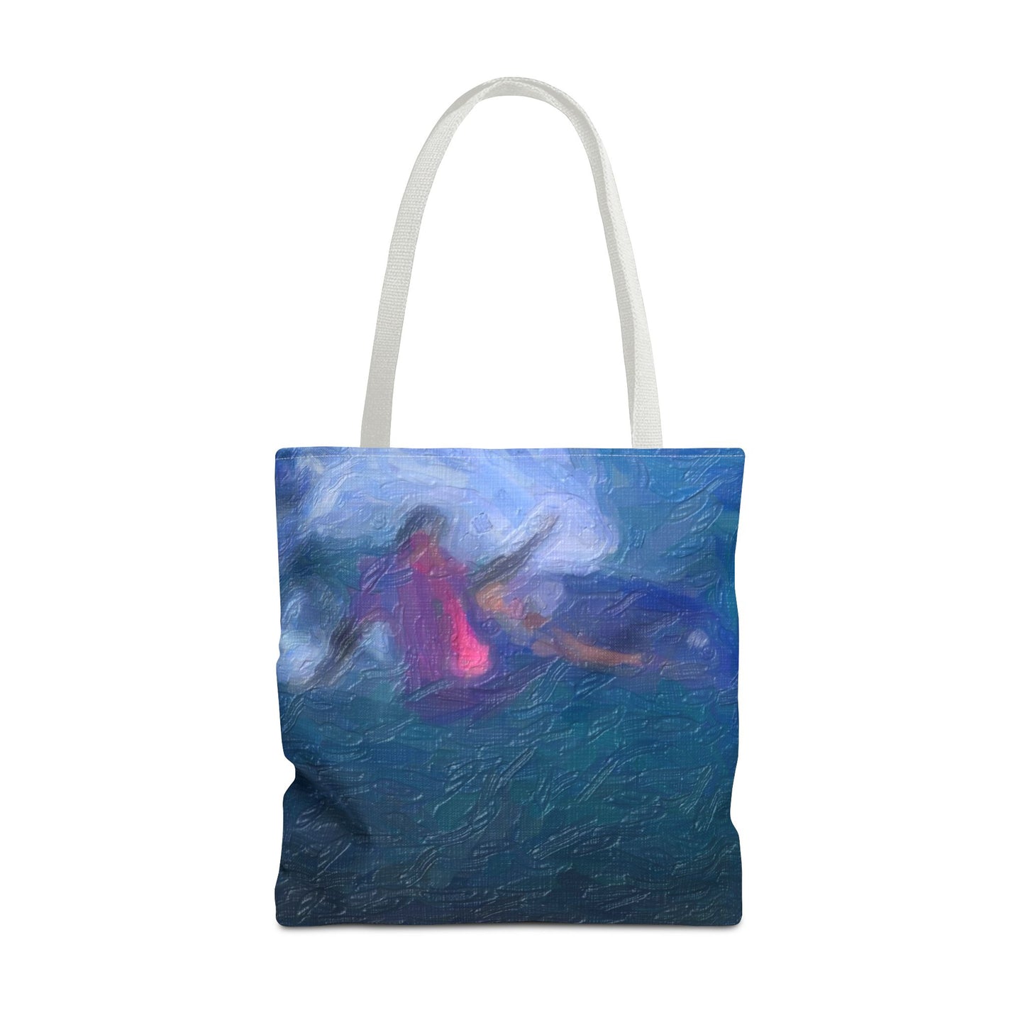 Tote Bag (AOP) ... Paris_2024_Surfing Competition-Tahiti_French-Polynesia .... 'Gabriel Medina World Campion Drops-In' ... Original Works ...