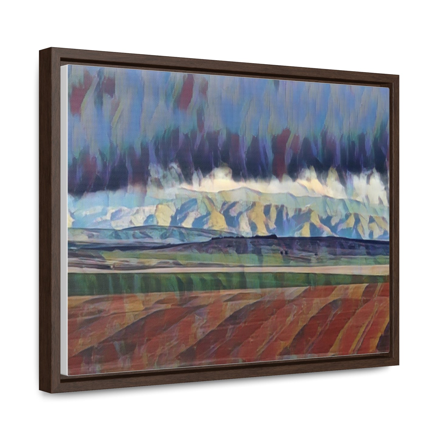 Gallery Canvas Wraps, Horizontal Frame ... On-The-Prairie .. "The Storm Is Brewing" ... Central Idaho: November 2023 ... Original Works ...
