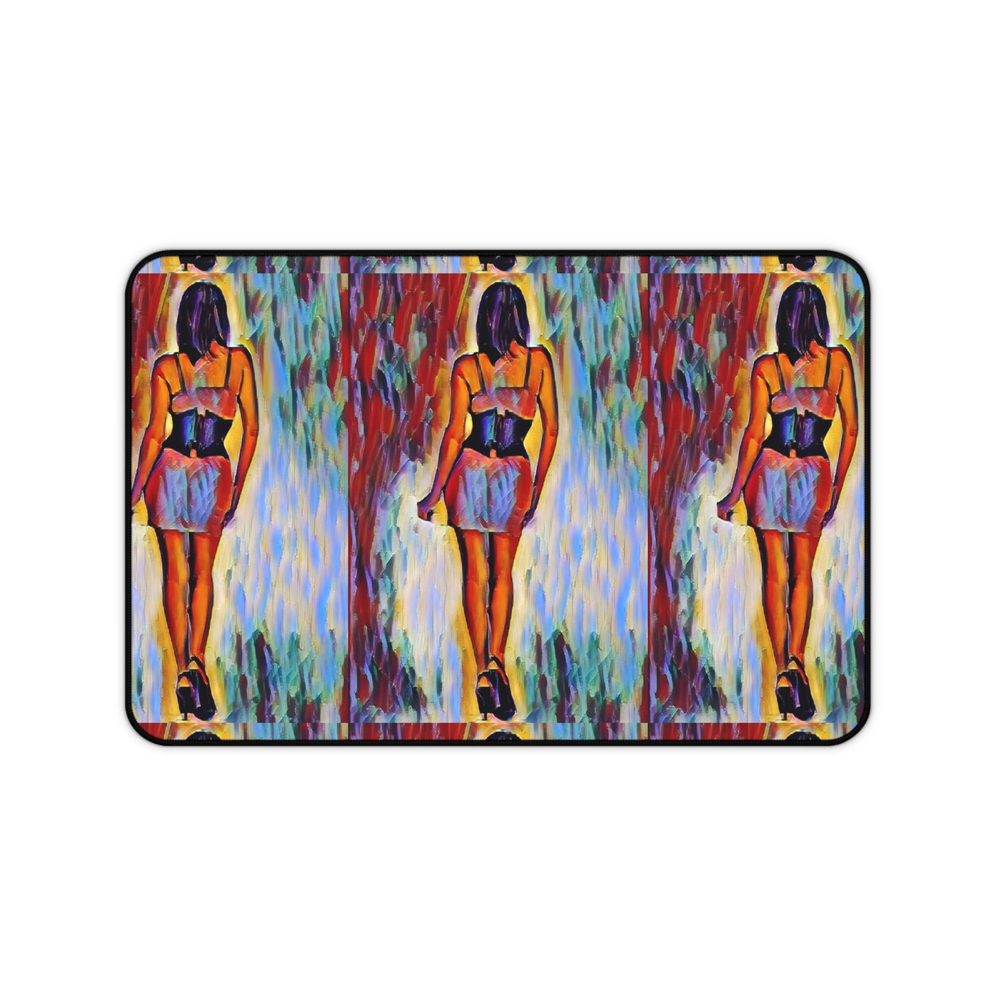Desk Mat ... I'll Walk 'A-Hundred-Miles' In Stilettos ... Original Works ... June 2023. Central Idaho, USA ...