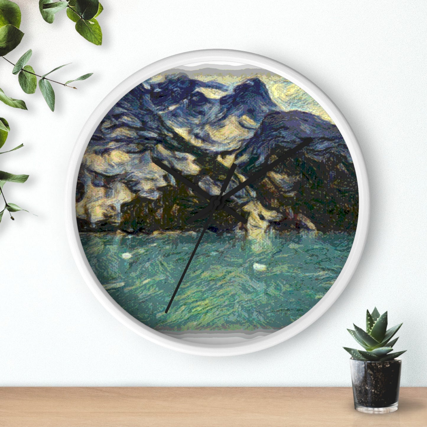 Wall Clock ... Tracy Arm Fjord ... South Of Skagway, Alaska ... Summer: June 2024 ... Original Works ...