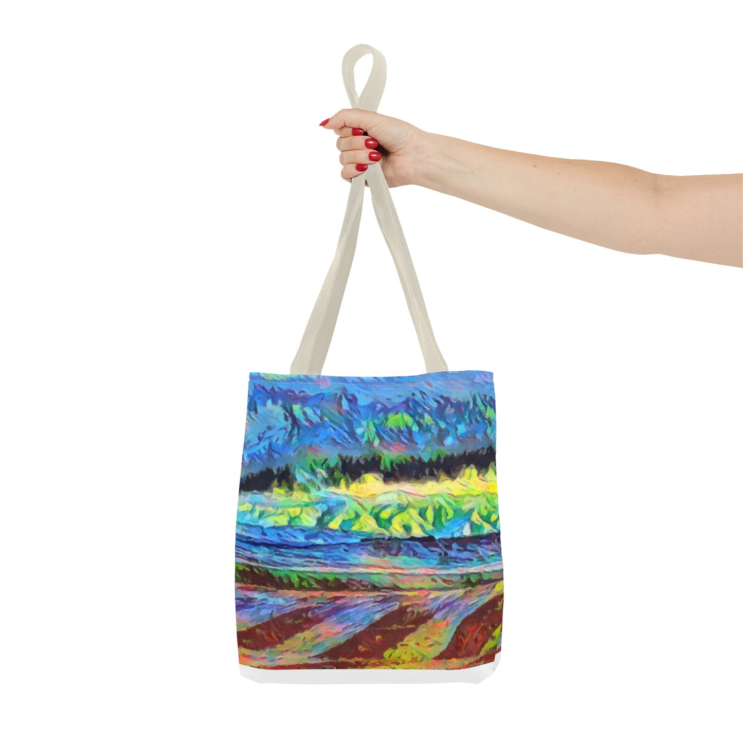 Tote Bag (AOP) ... On-The-Prairie .. "The Storm Is Brewing" ... Central Idaho: November 2023 ... Original Works ...