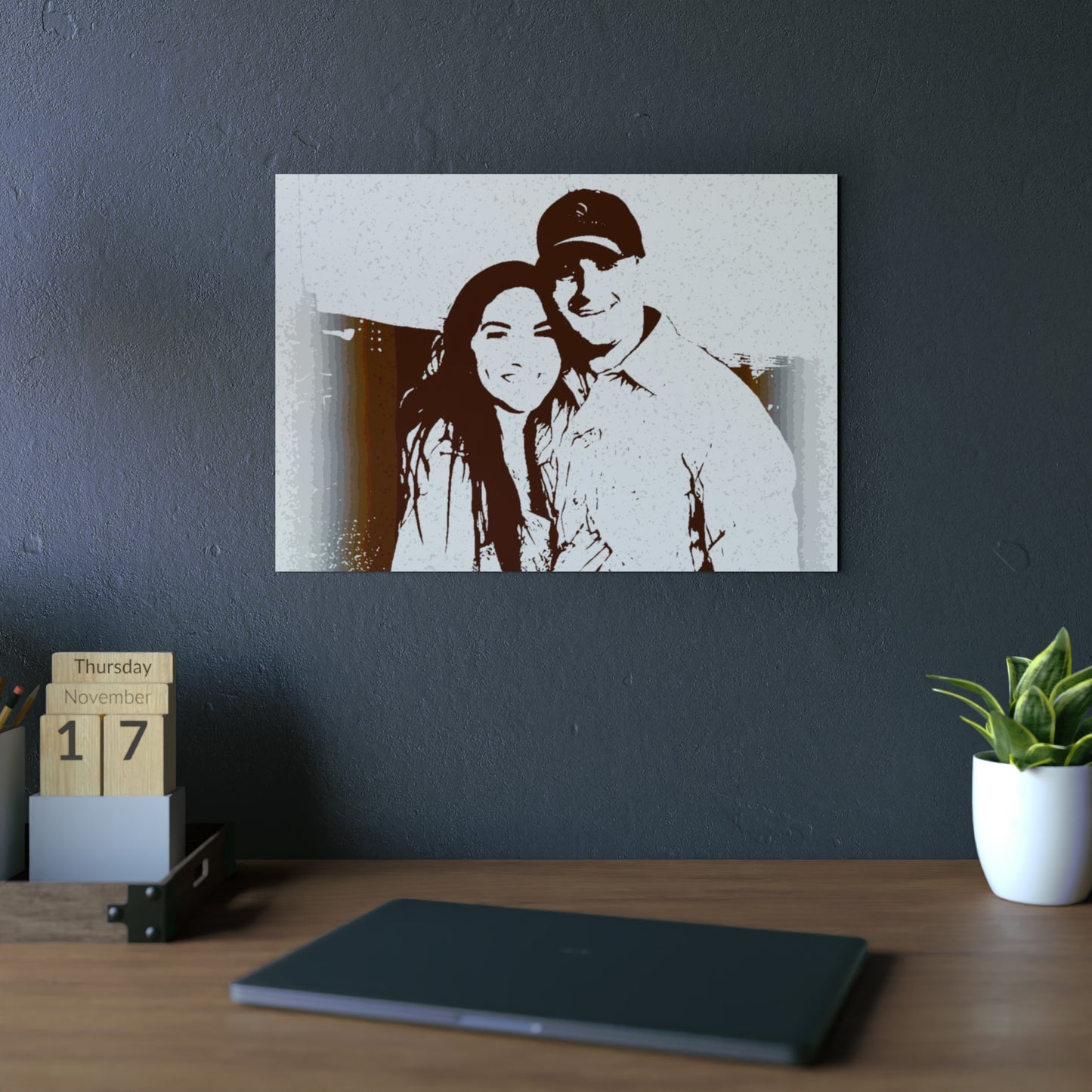 Aluminum Composite Panels ... "The Best Of Friends" ... Original Works ... December 2023 ... Central Idaho, USA.