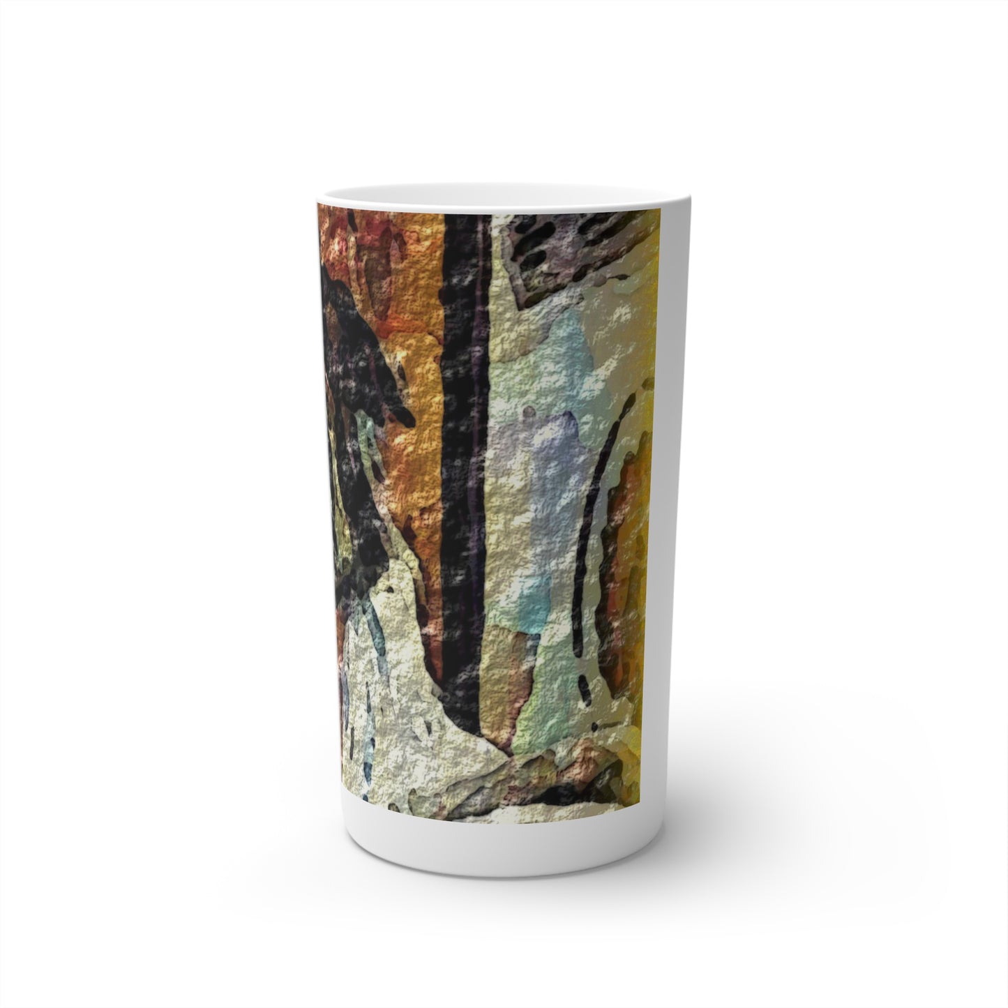 Conical Coffee Mugs (3oz, 8oz, 12oz) ... Ozzie-Hippensteel ... "Don't Cry Now ... Dry-Your_Eyes ... On The Wind". Oriignal Works. May 2023.