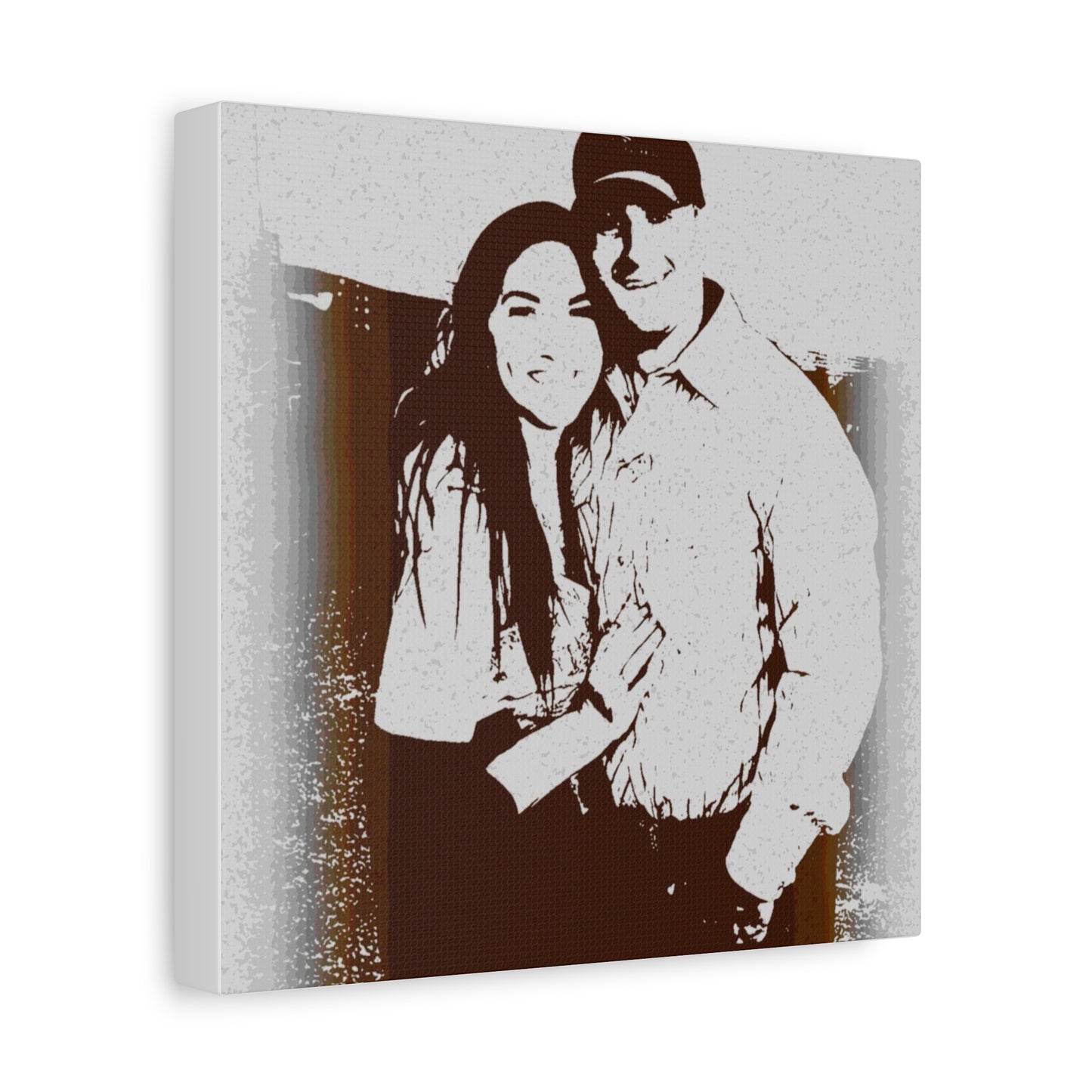 Matte Canvas, Stretched, 1.25" ... "The Best Of Friends" ... Original Works ... December 2023 ... Central Idaho, USA.