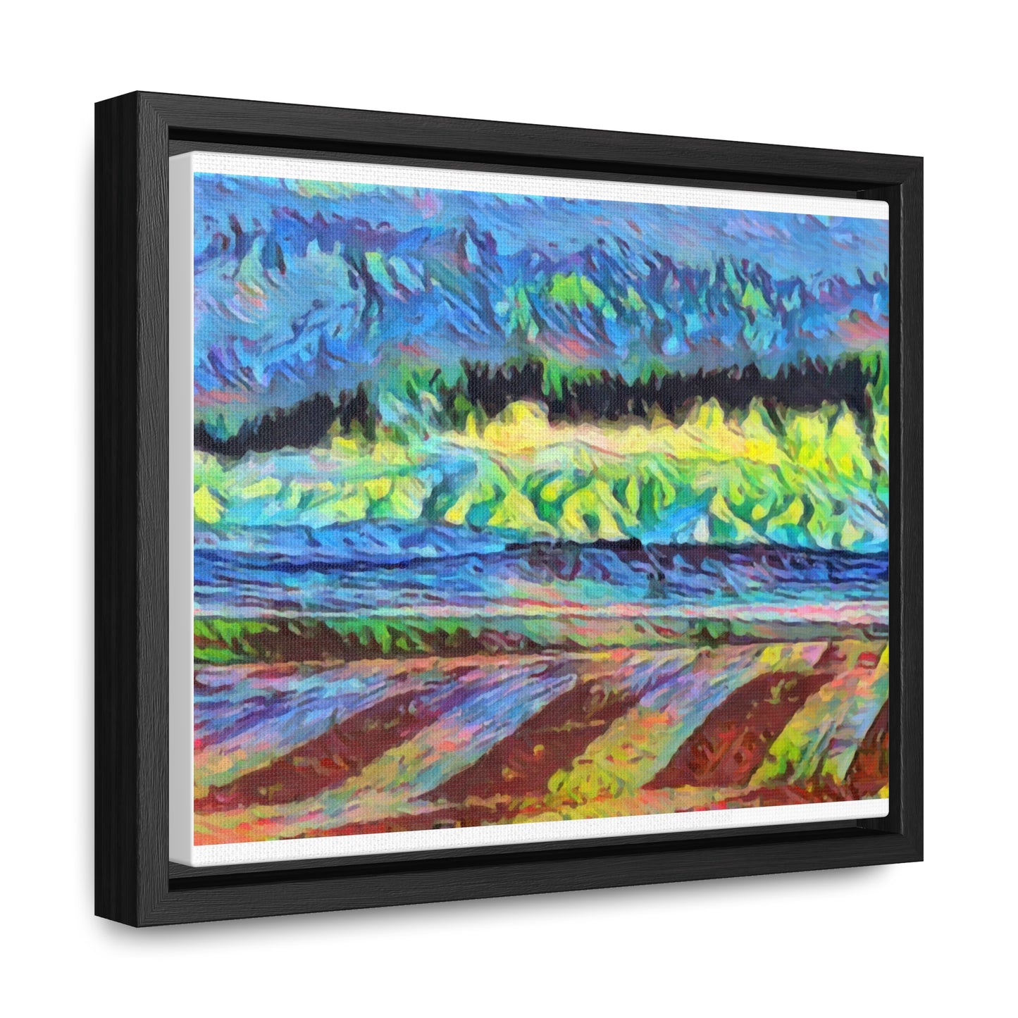 Gallery Canvas Wraps, Horizontal Frame ... On-The-Prairie .. "The Storm Is Brewing" ... Central Idaho: November 2023 ... Original Works ...