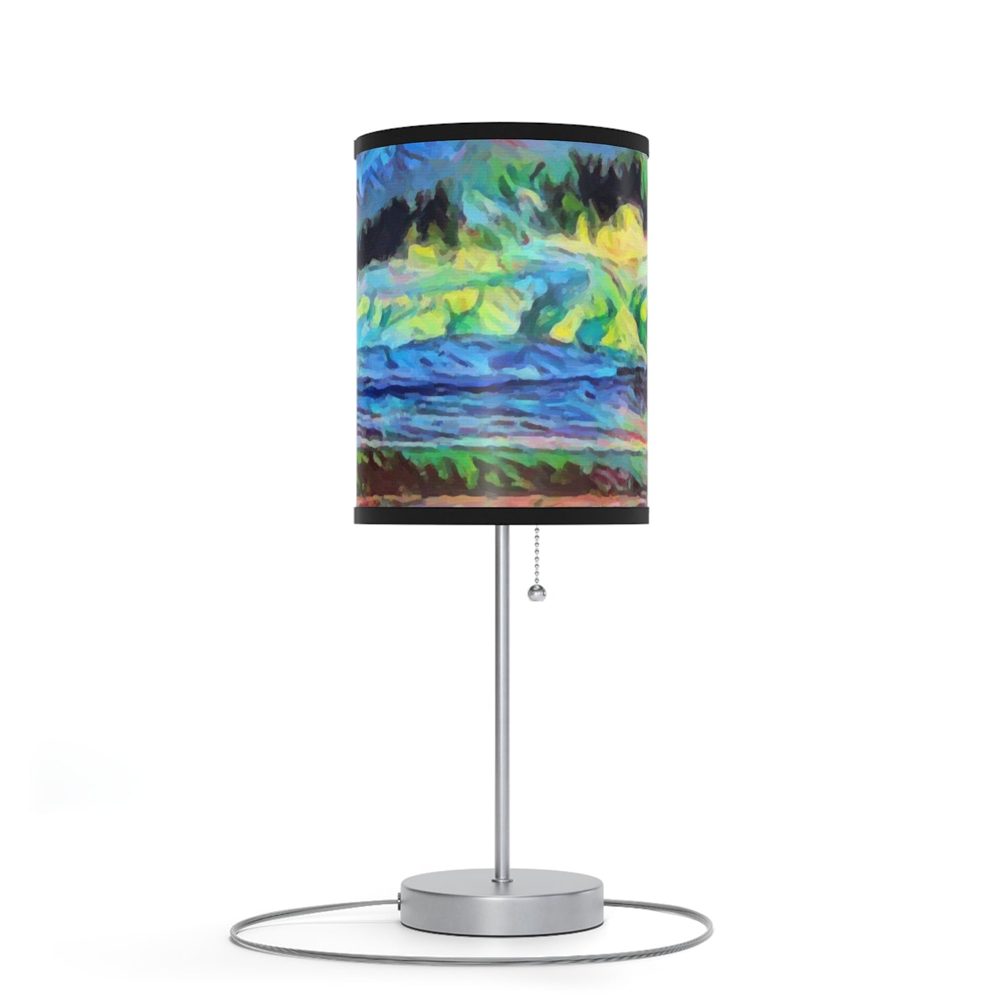 Lamp on a Stand, US|CA plug ...  On-The-Prairie .. "The Storm Is Brewing" ... Central Idaho: November 2023 ... Original Works ...