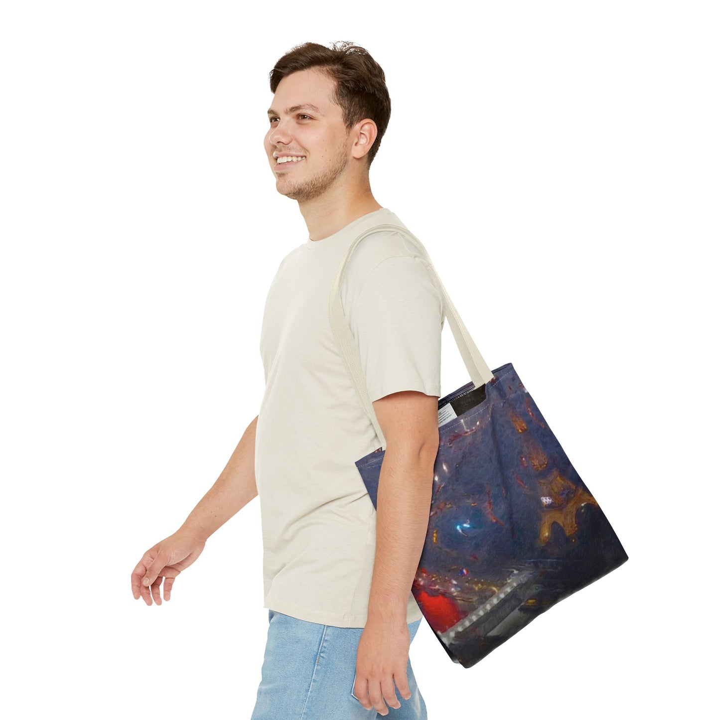 Tote Bag (AOP) ... "Jeux Olympiques de Paris" ... Paris_2024 ... 'Cérémonies d'ouverture' ... Juliet 2024 ... Original Works ...