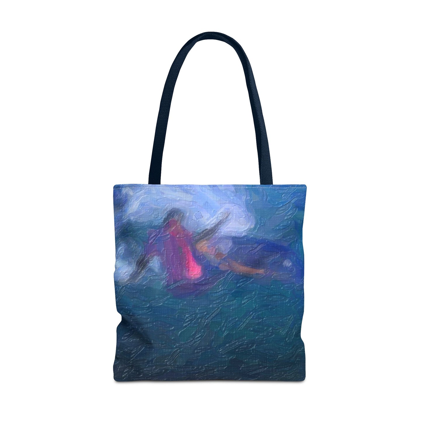 Tote Bag (AOP) ... Paris_2024_Surfing Competition-Tahiti_French-Polynesia .... 'Gabriel Medina World Campion Drops-In' ... Original Works ...