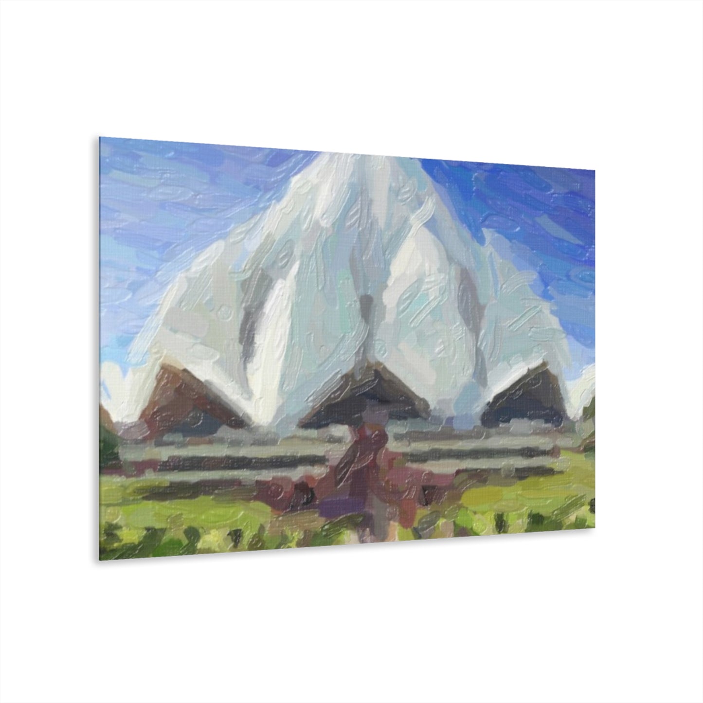 Acrylic Prints (French Cleat Hanging) ... Bahai'i-House-Of-Worship ... "New Delhi's World-Famous Lotus Temple" ... Original Works ... Delhi, India: Circa 2003-2007 ...